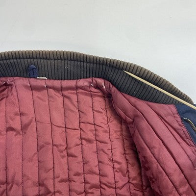Vintage Bomber Jacket Size 38 Blue