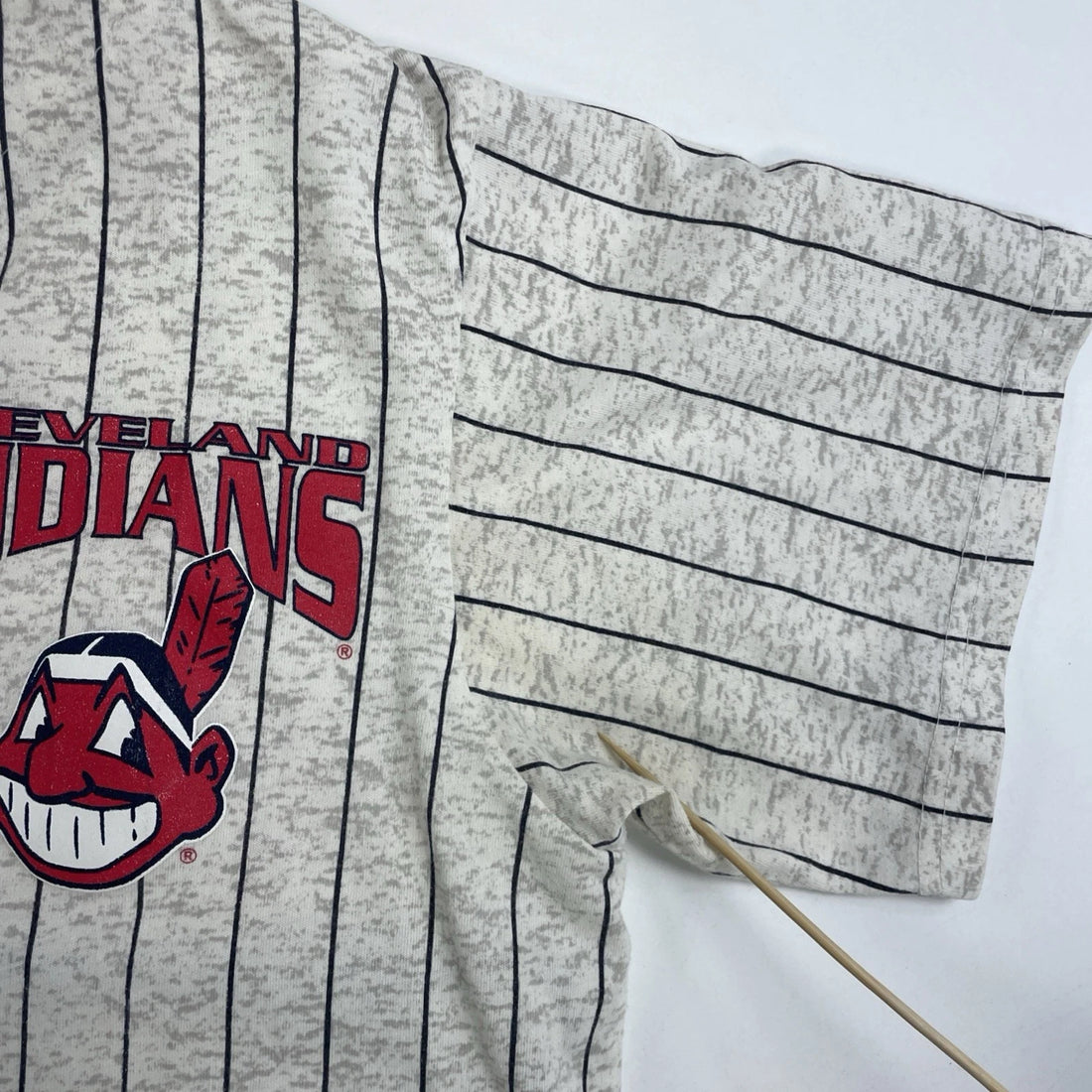 Vintage Cleveland Indians Majestic Cotton Baseball Jersey Size Large MLB