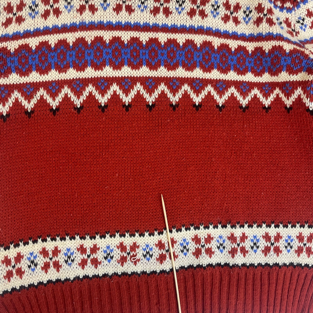 Vintage Sedgewick Crewneck Sweater Size Large Fair Isle