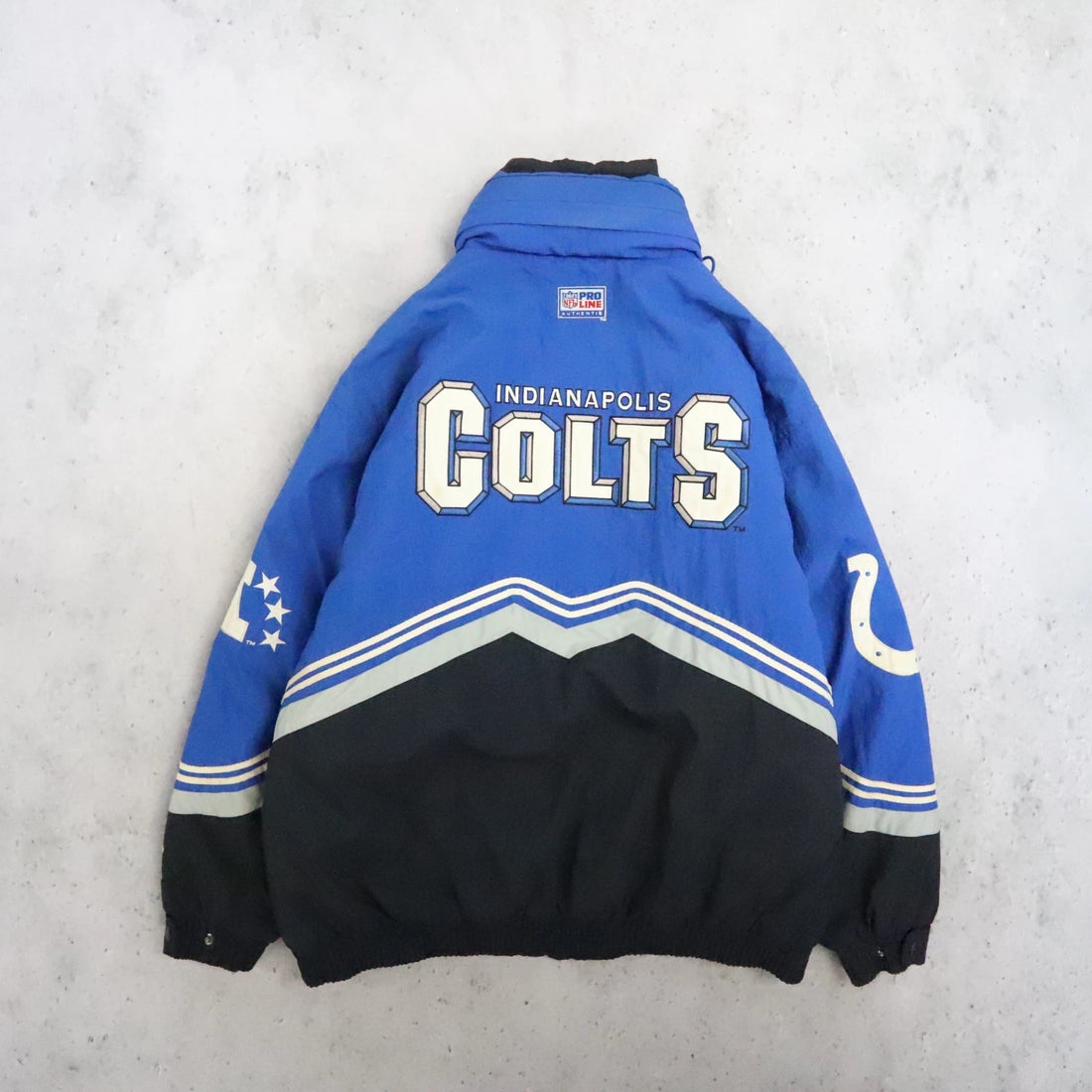 Vintage Indianapolis Colts Logo Athletic Puffer Jacket Size XL NFL