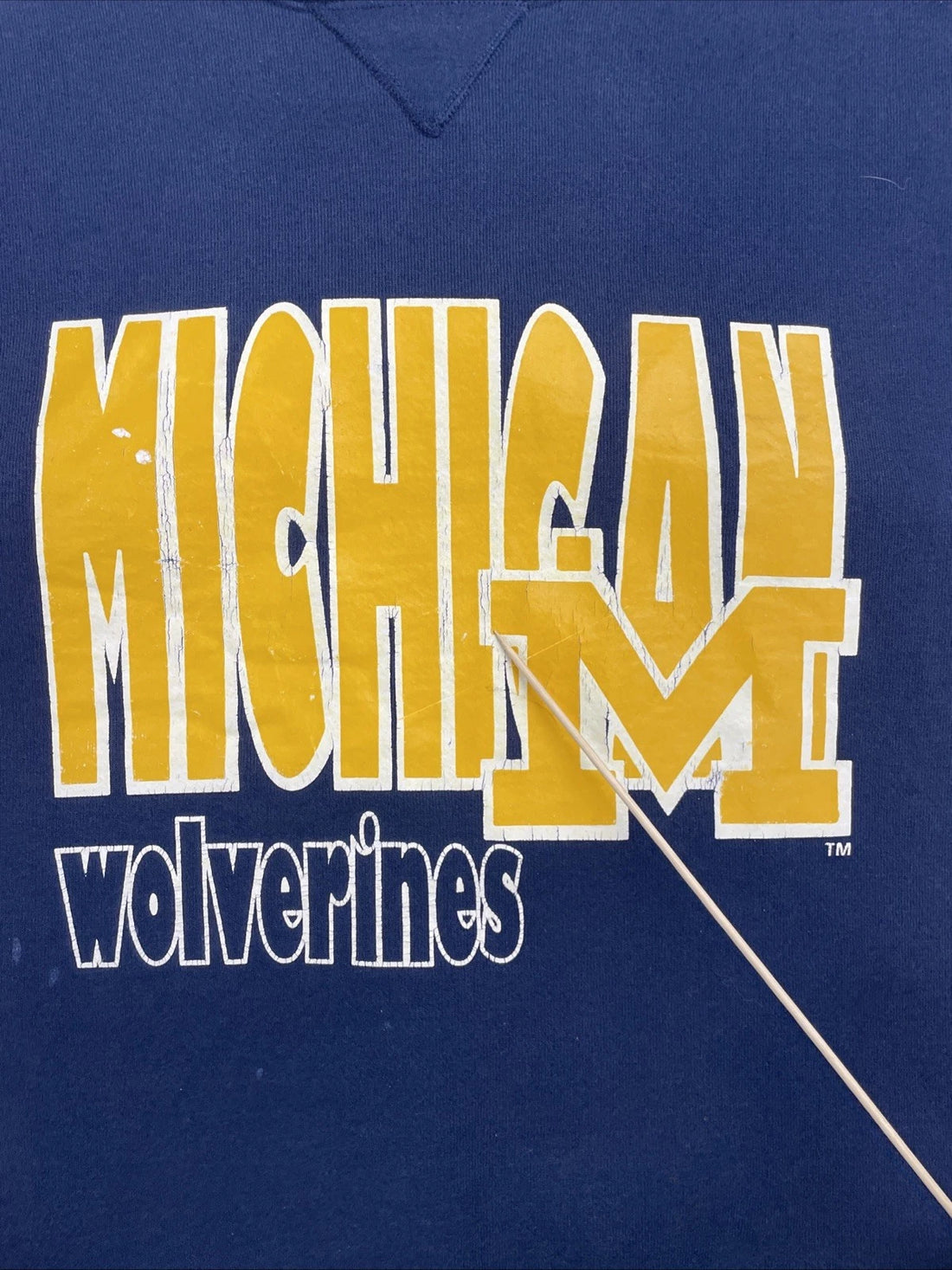 Vintage Michigan Wolverines Crewneck Sweatshirt Size XL NCAA