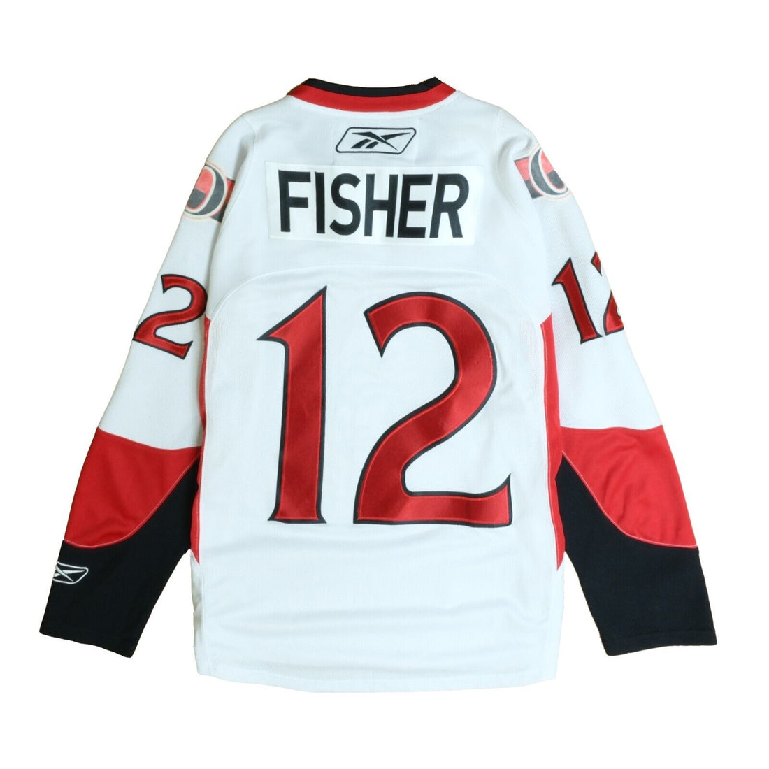 Ottawa Senators Mike Fisher Reebok Hockey Jersey Size Small White NHL