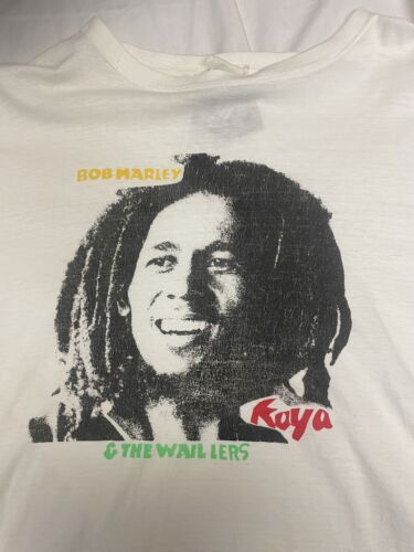 Vintage Bob Marley And The Wailers T-Shirt Size Large Rasta Reggae Music