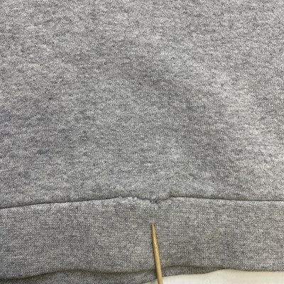 Vintage Nike Crewneck Sweatshirt Size Large Gray Embroidered Swoosh