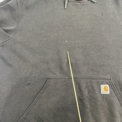 Vintage Carhartt Sweatshirt Hoodie Size Large Spell Out