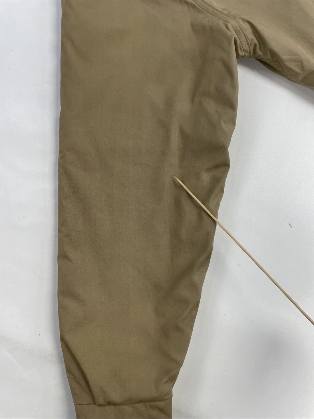 Vintage L.L. Bean Parka Jacket Size Large Beige Insulated