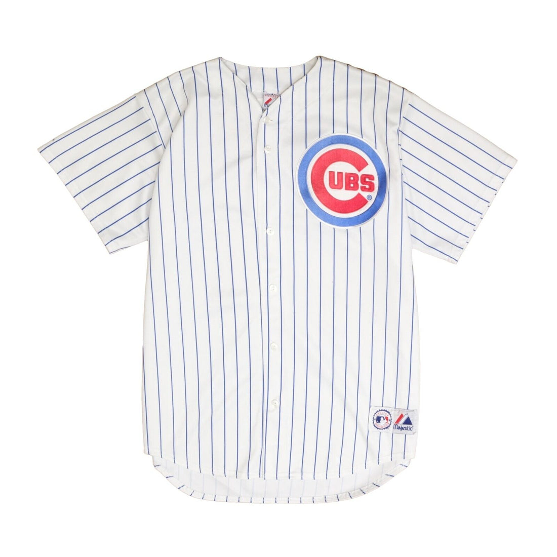 Vintage Chicago Cubs Majestic Pinstripe Baseball Jersey Size XL MLB –  Throwback Vault