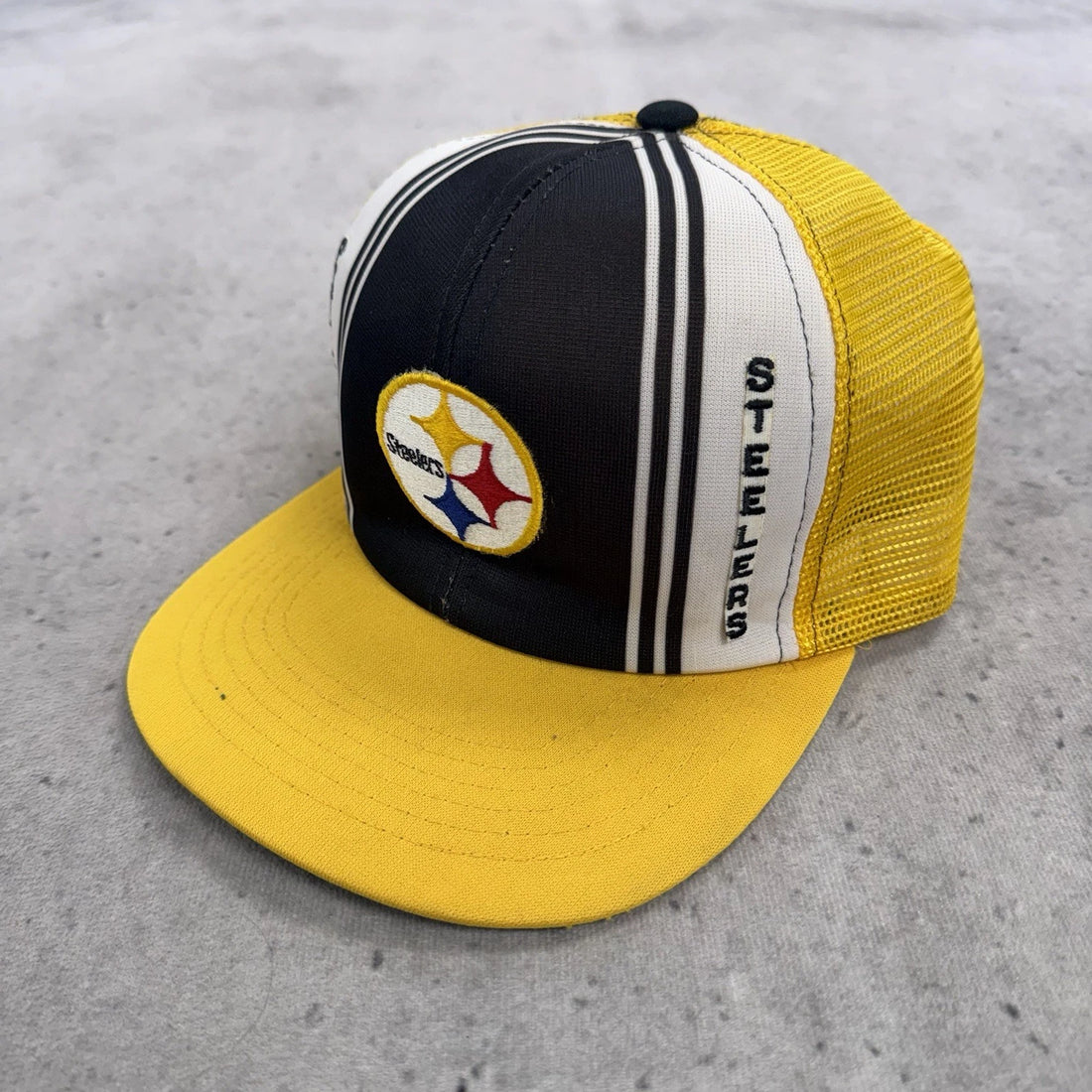 Pittsburgh Steelers Ted Fletcher Trucker Snapback Hat Cap OSFA NFL