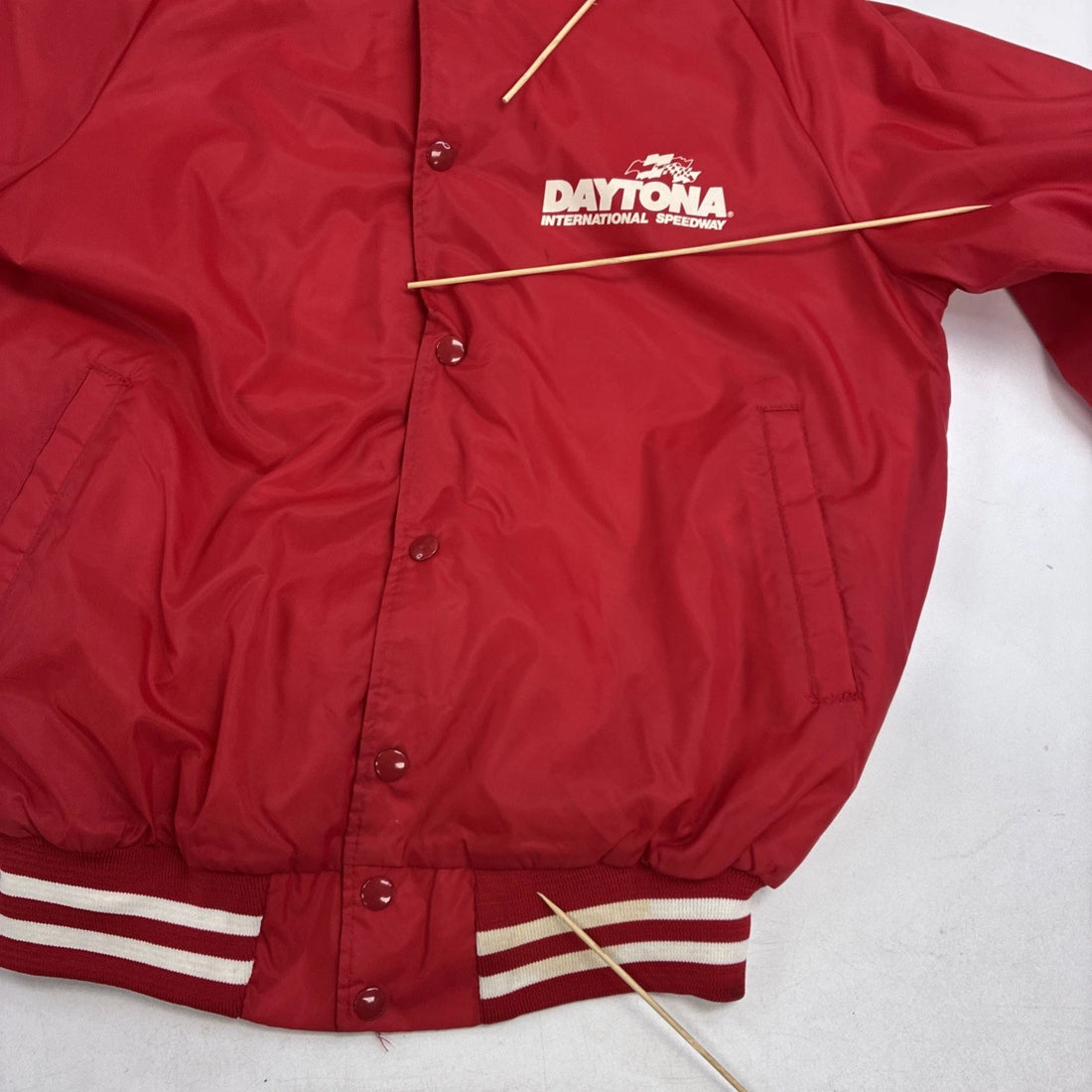 Vintage Daytona International Speedway Speedweeks 1990 USA Bomber Jacket Small