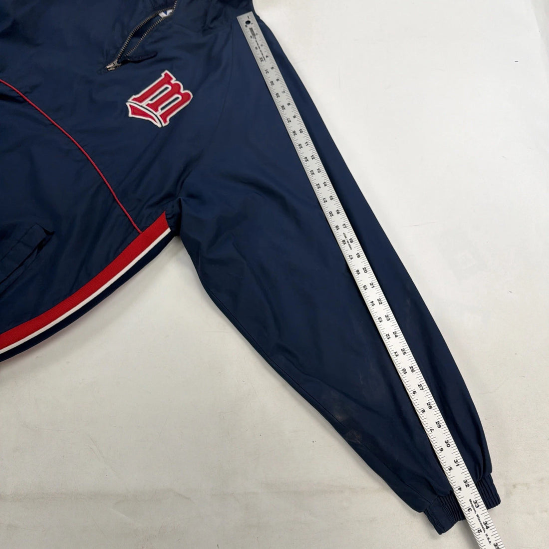 Minnesota Twins Majestic Windbreaker Light Jacket Size XL MLB