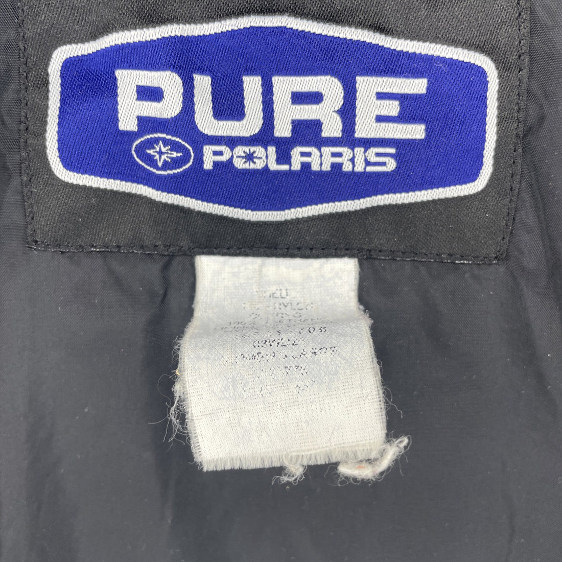 Vintage Polaris Pure Windbreaker Light Jacket Size Medium Red Snowmobile