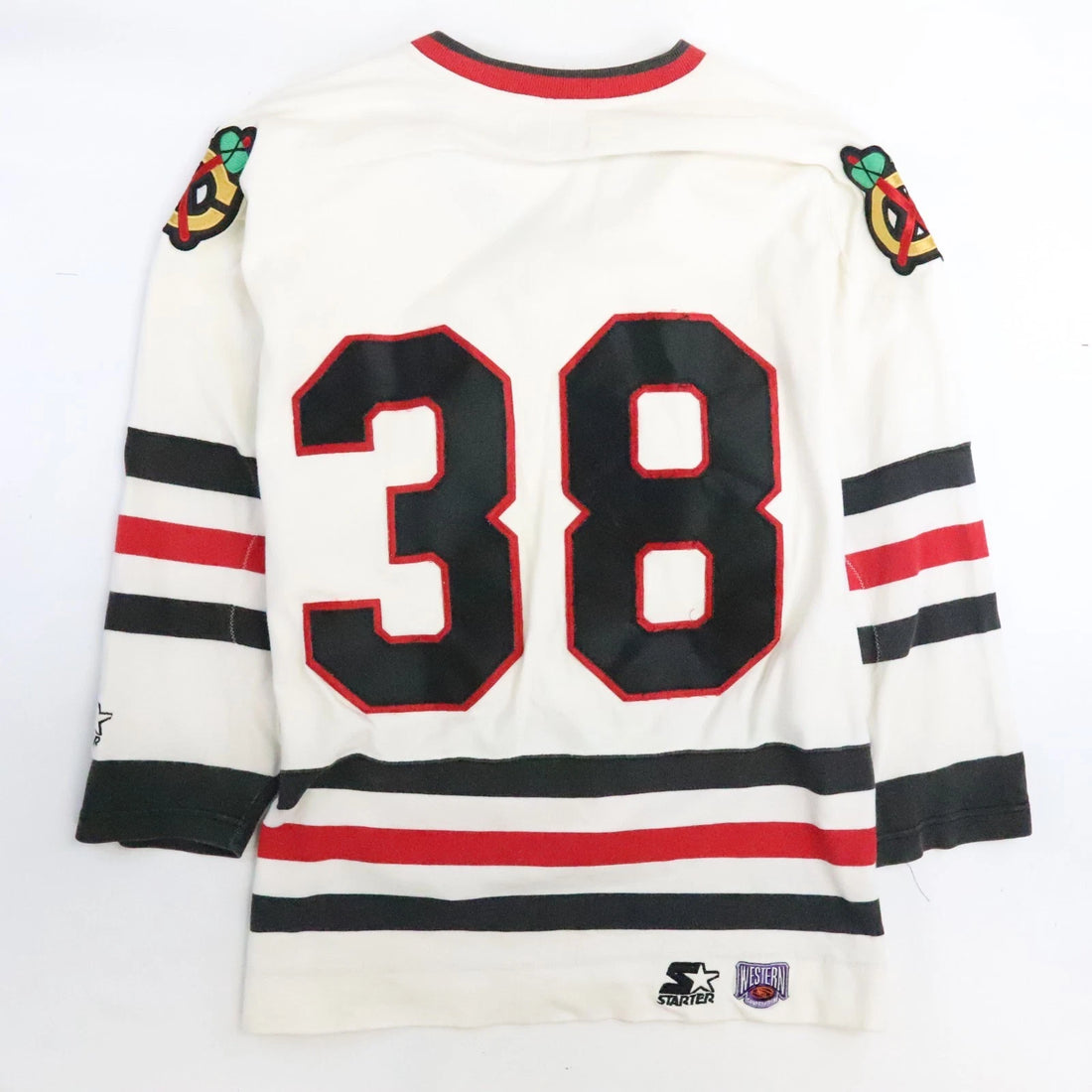 Vintage Chicago Blackhawks Starter Cotton Jersey Size XL NHL