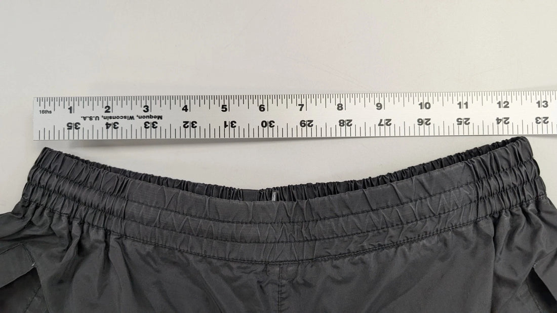 Adidas Nylon Track Pants Size Small Black
