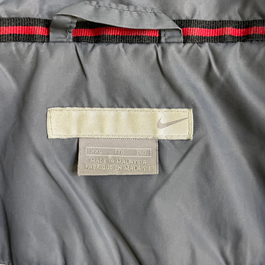 Vintage Nike Windbreaker Light Jacket Size 2XL Gray