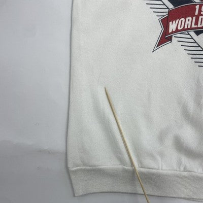 Vintage Minnesota Twins World Series Champions Sweatshirt Large White 1987 MLB