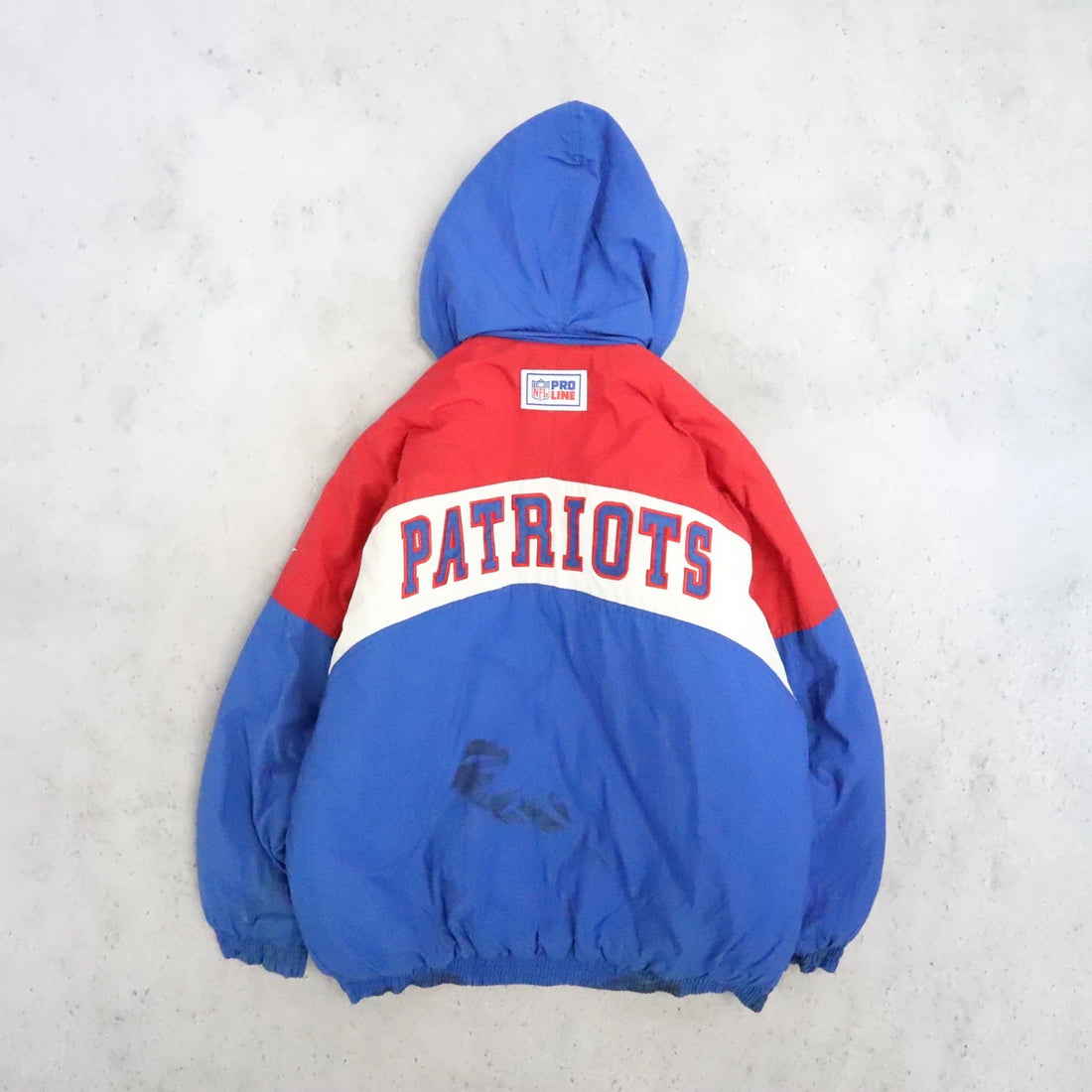Vintage New England Patriots Reebok Puffer Jacket Size Large NFL