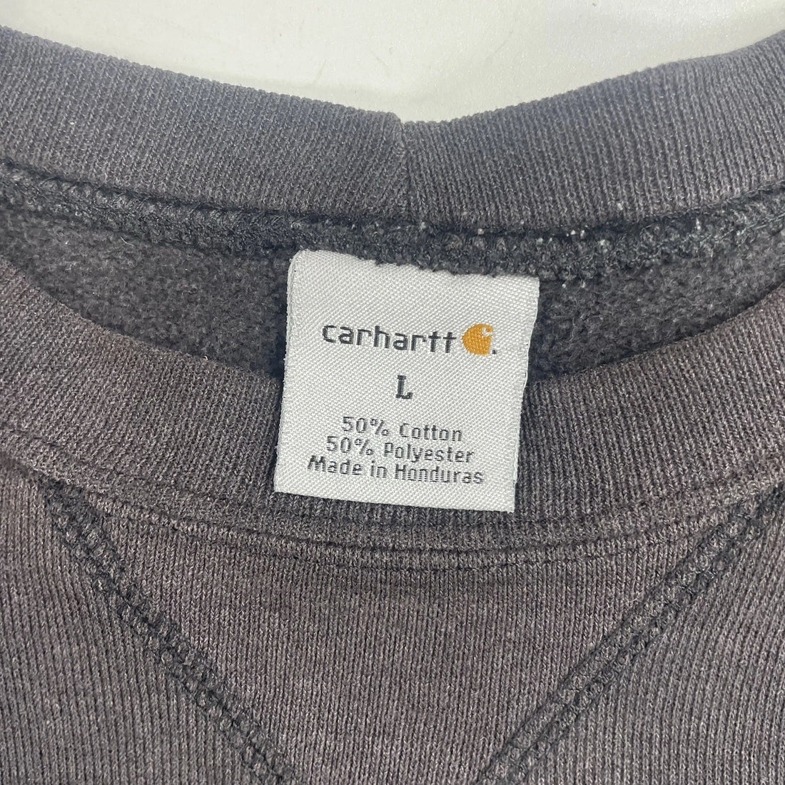 Carhartt Sweatshirt Crewneck Size Large Black
