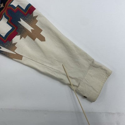Vintage Express Rider Western Aztec Cowboy Button Up Shirt Size XL