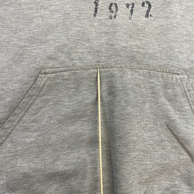 Vintage Nike Sweatshirt Hoodie Size Large Gray