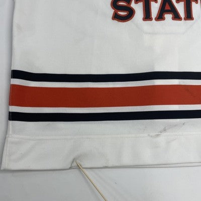Buffalo State Bengals Cox Authentic Hockey Jersey Size 54 Fight Strap