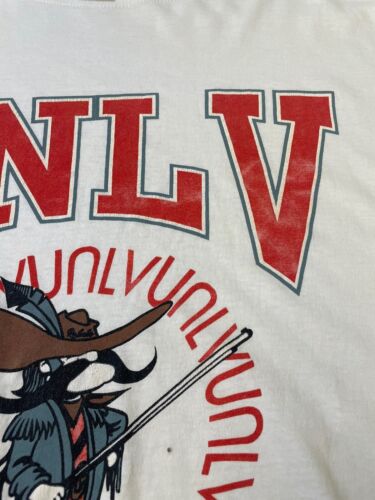 Vintage UNLV Runnin Rebels Russell Athletic T-Shirt Size XL 90s NCAA