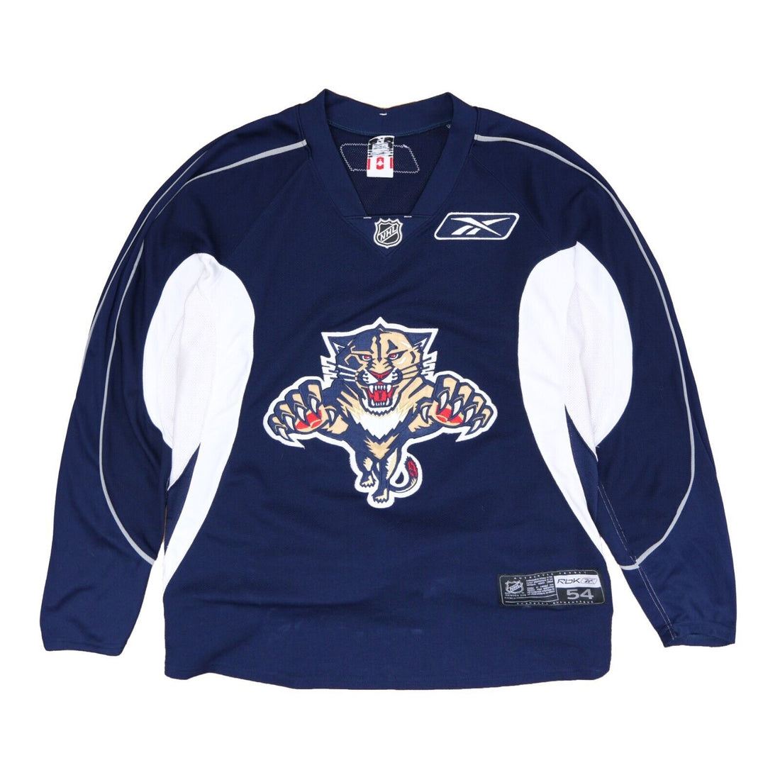 Florida Panthers Adidas Practice Issued Jersey Sz 58