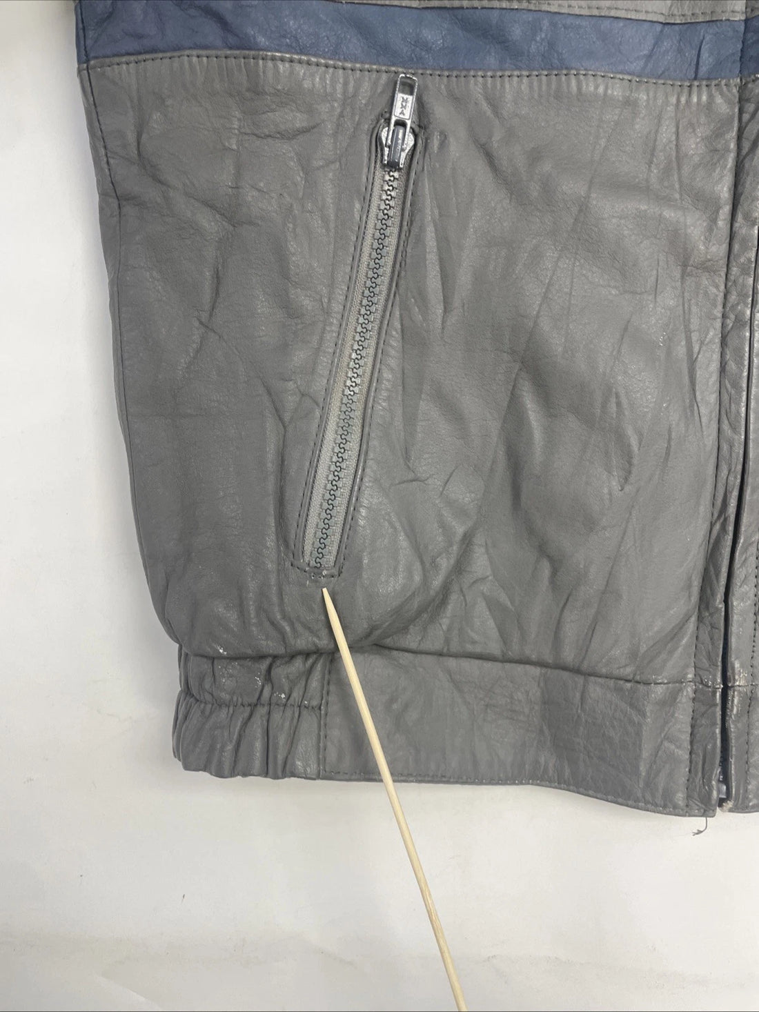 Vintage Fox Moto X Racing Reversible Leather Jacket Size XS