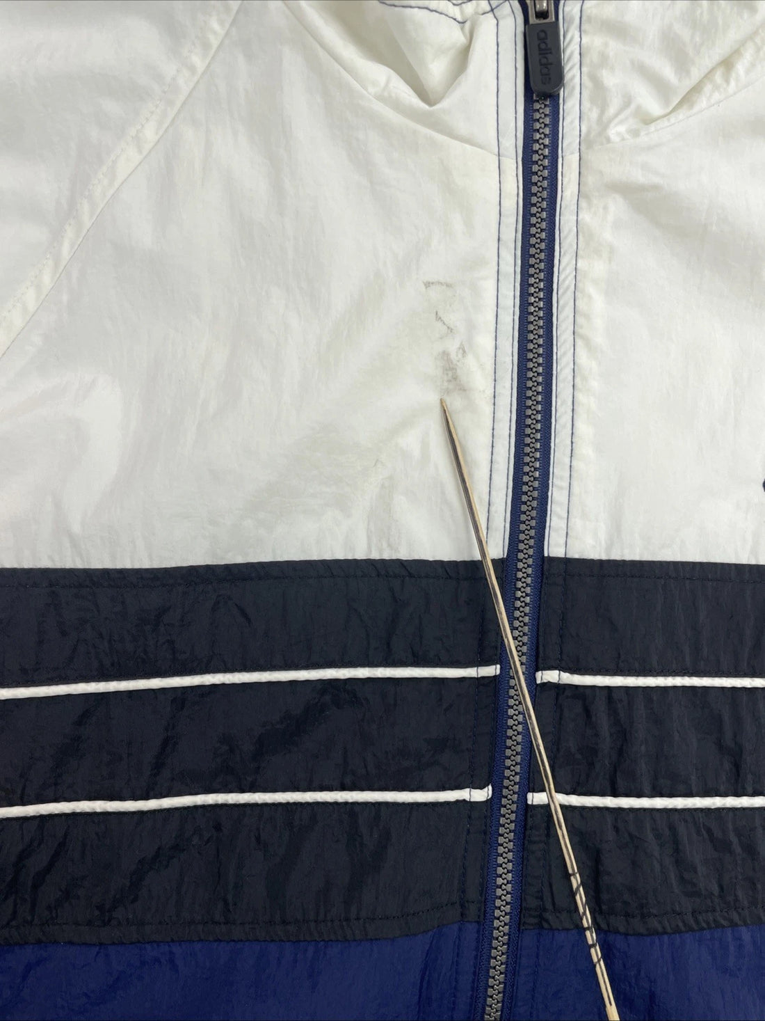 Vintage Adidas Windbreaker Light Jacket Size Large