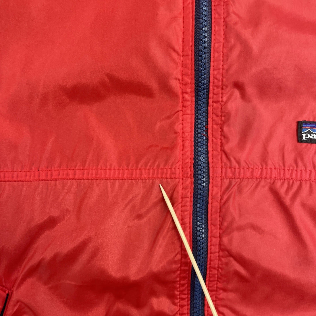 Vintage Patagonia Fleece Lined Bomber Jacket Size Medium Red 90s