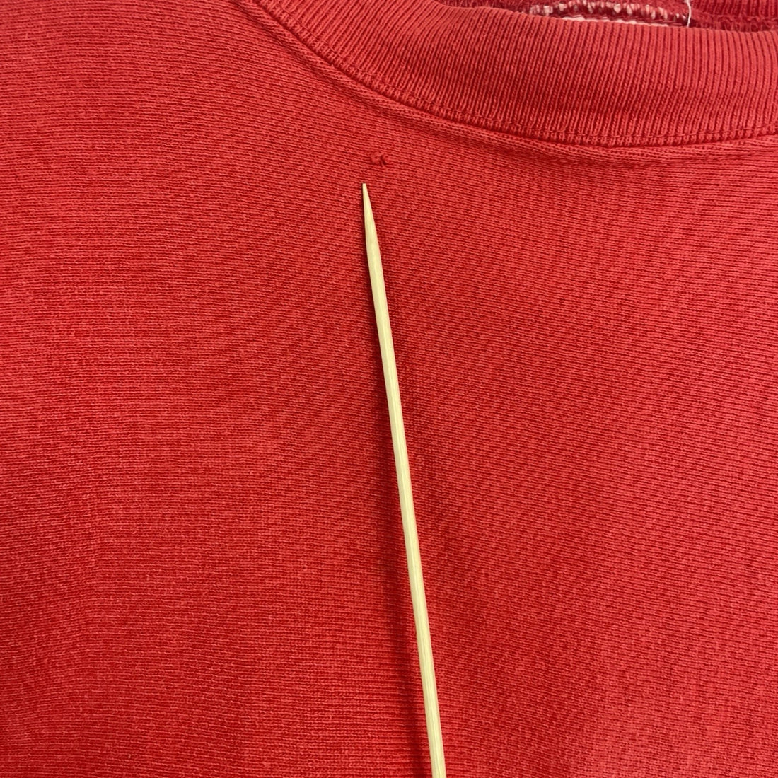Vintage Champion Reverse Weave Blank Crewneck Sweatshirt Size Medium Red 90s