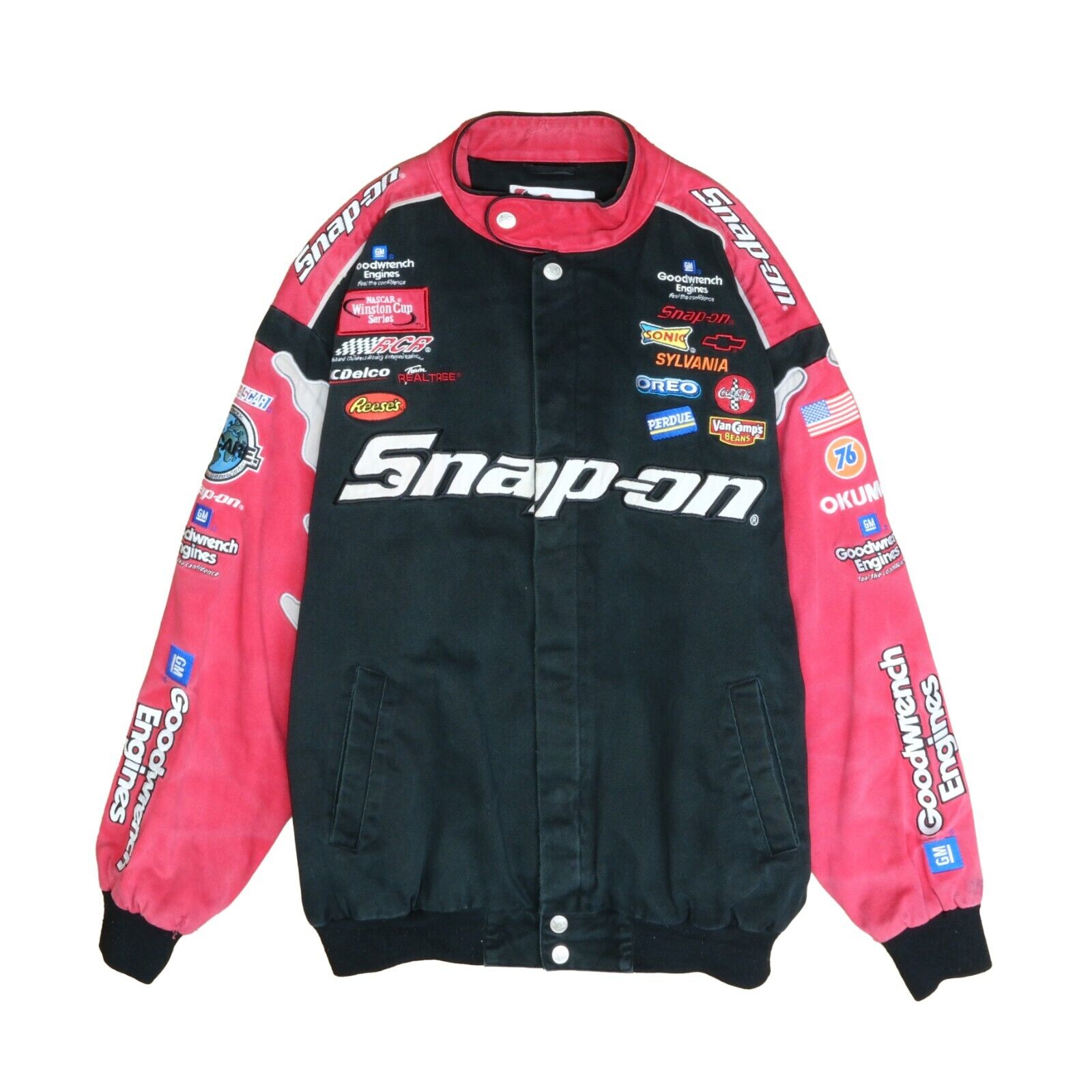 Vintage Snap-On Chase Racing Jacket Size Large Winston Cup NASCAR