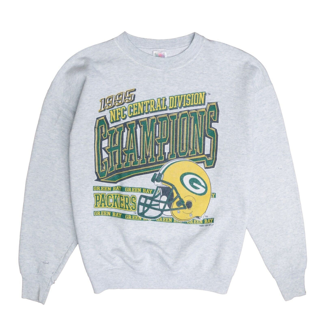 Vintage Green Bay Packers NFC Champions Sweatshirt Size XL 1995 90s NFL