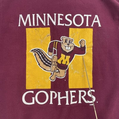 Vintage Minnesota Golden Gophers Crewneck Sweatshirt Size Large 90s NCAA
