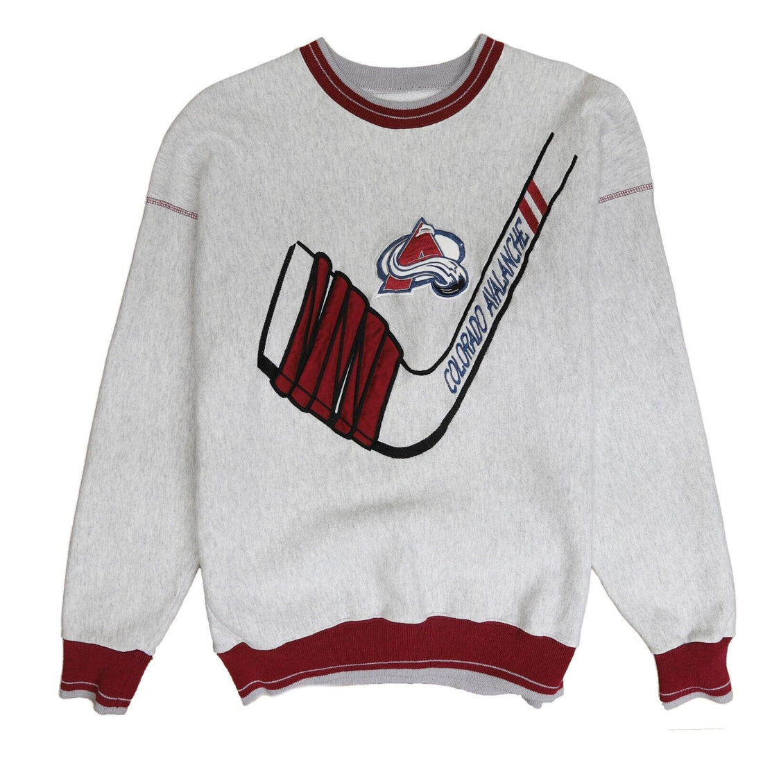 Vintage Colorado Avalanche Legends Sweatshirt Crewneck Size Large 90s NHL