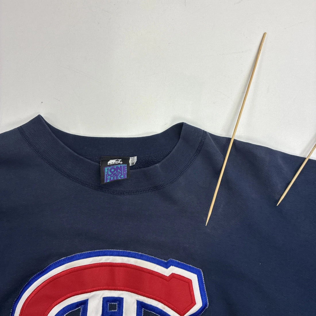 Vintage Montreal Canadiens Starter Sweatshirt Crewneck Size XL 90s NHL