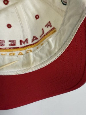 Vintage Calgary Flames Pro Player Snapback Hat Cap OSFA NHL