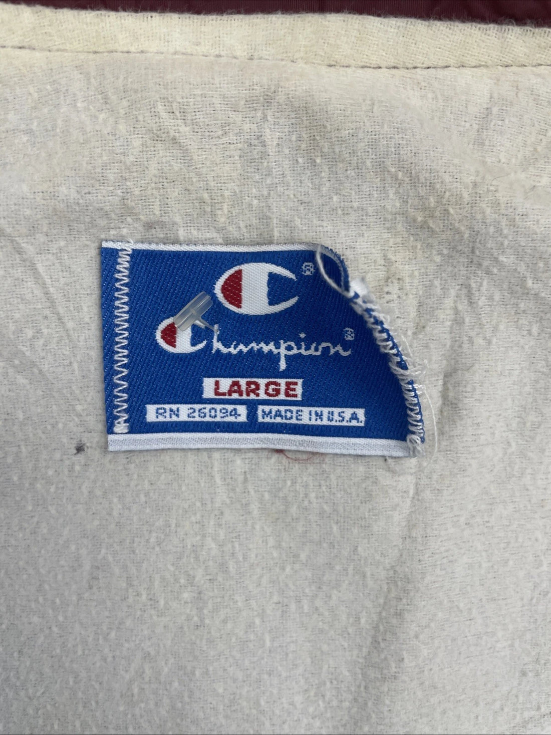 Vintage MIT Champion Coath Jacket Size Large 80s NCAA