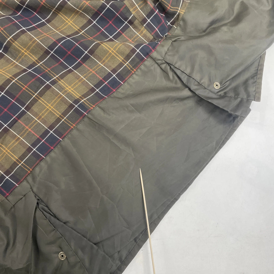 Barbour Wax Ashby Coat Jacket Size XL