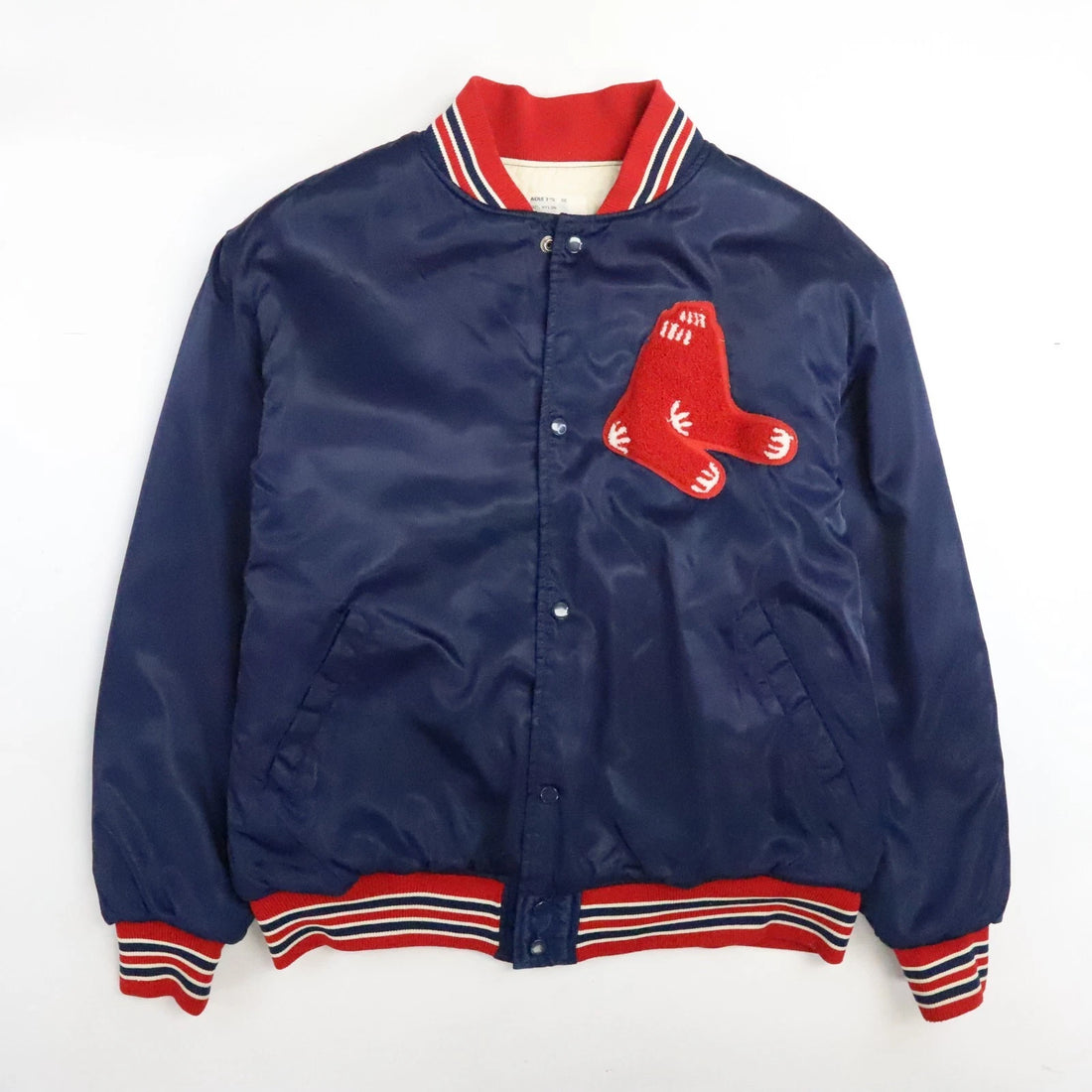 Vintage Boston Red Sox Satin Bomber Jacket Size 2XL MLB