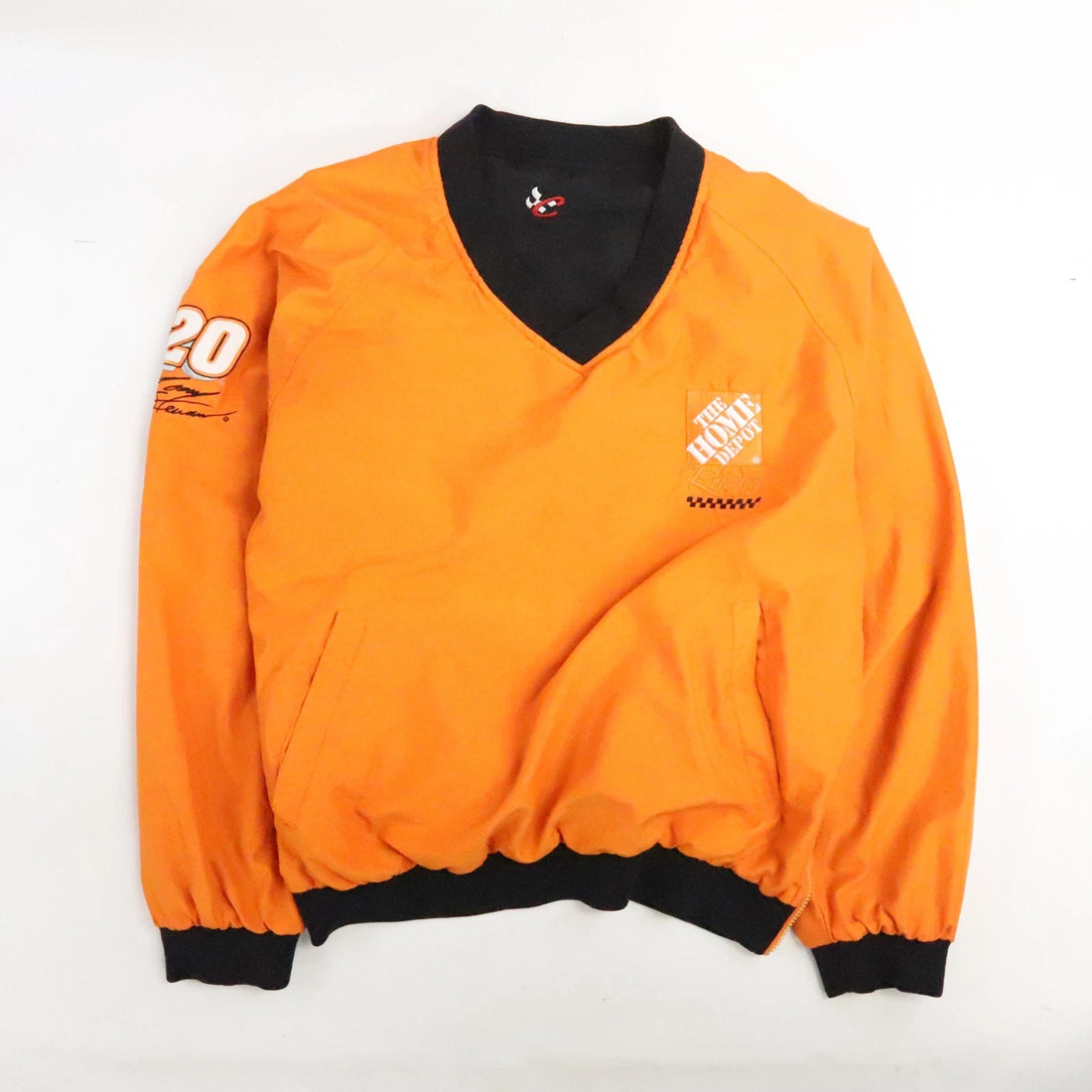 Tony Stewart Home Depot Racing Windbreaker Light Jacket XL Reversible