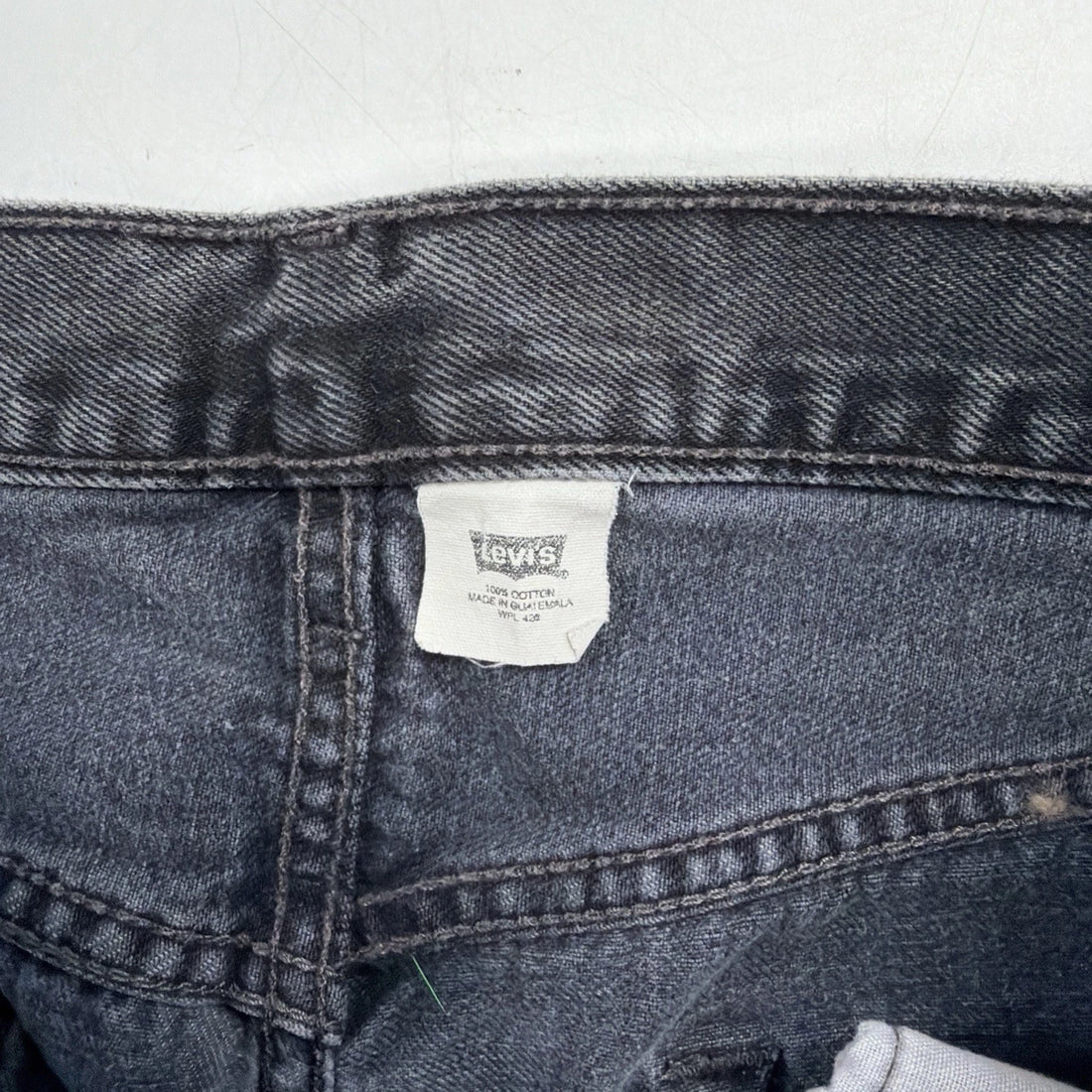 Vintage Levi Strauss & Co 501 Denim Jeans Pants 33 X 34 Black