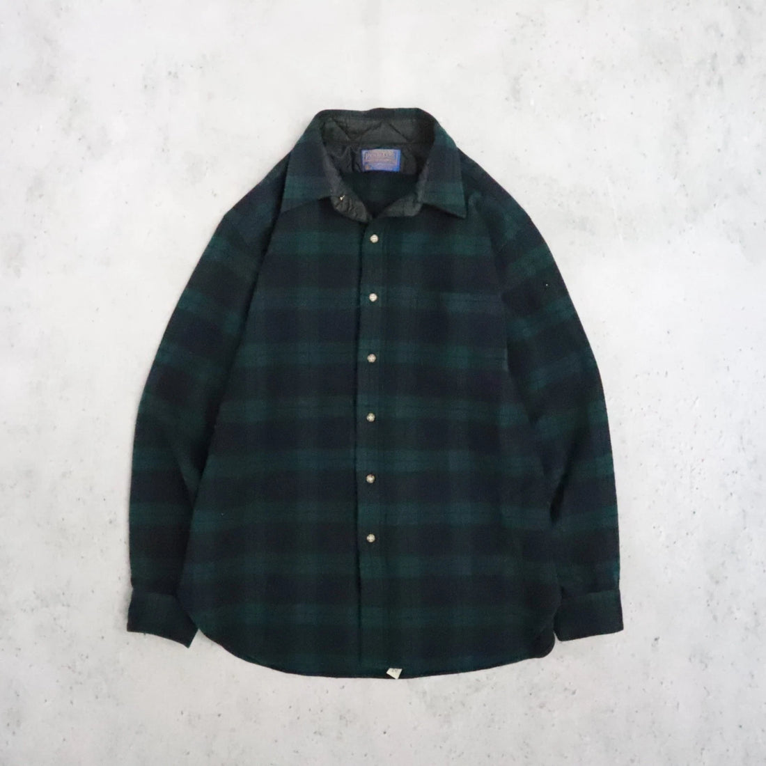 Vintage Pendleton Wool Lodge Button Up Shirt Size Large