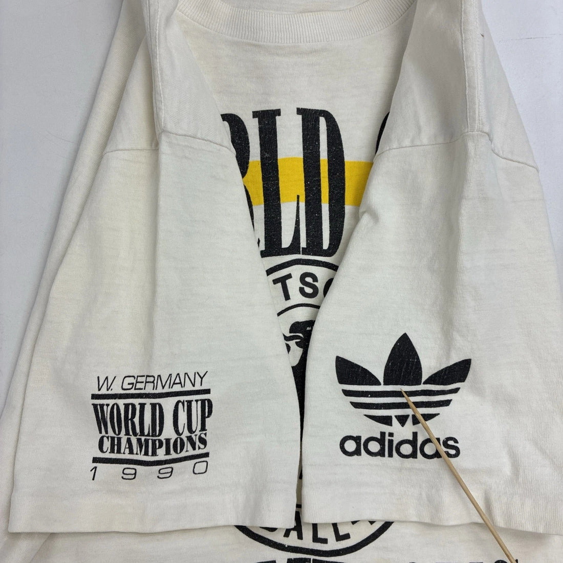 Vintage Germany World Cup Champs Italy 1990 T-Shirt XL FIFA