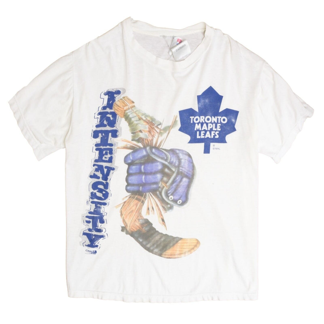 Vintage Toronto Maple Leafs Chalk Line T-Shirt Size Medium 90s NHL
