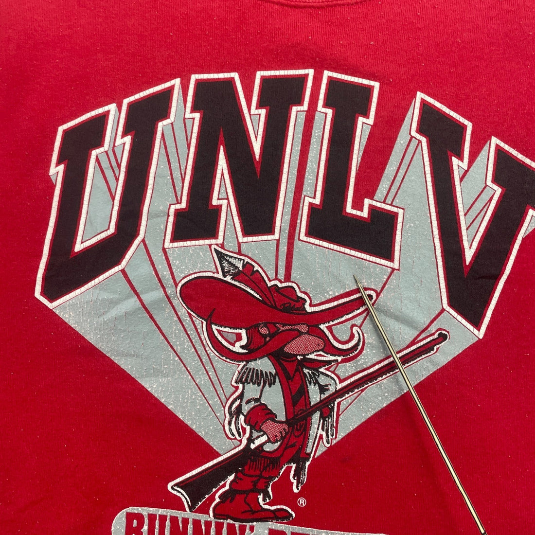 Vintage UNLV Runnin Rebels Crewneck Sweatshirt Size Large NCAA