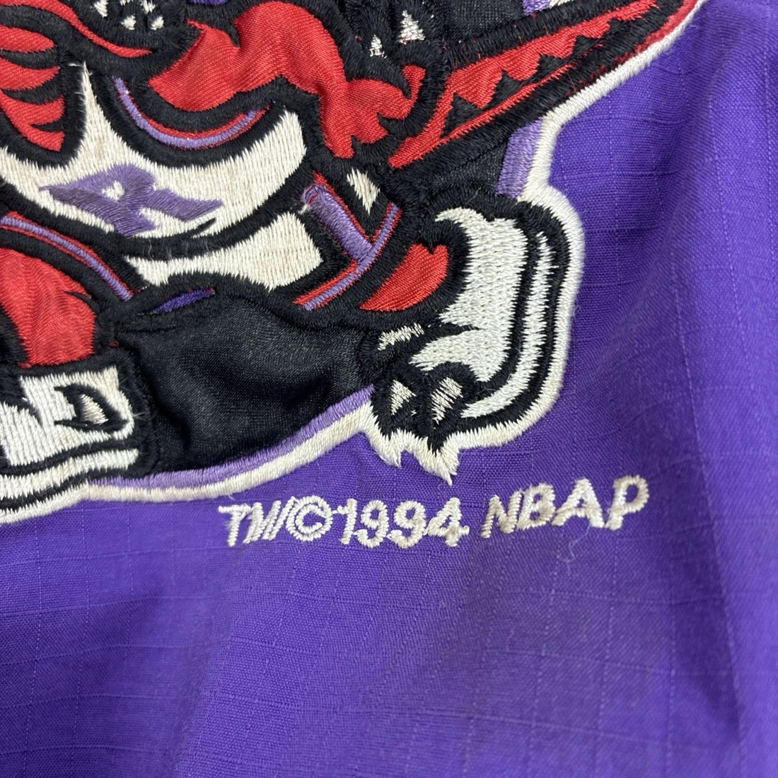 Toronto Raptors Starter Windbreaker Light Jacket Size XL 90s NBA