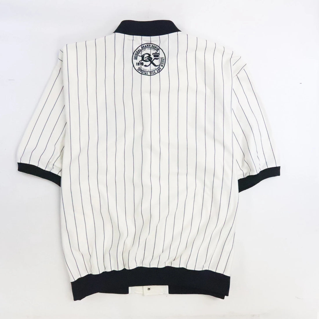 Vintage Brooklyn Express Pinstripe Baseball Jersey Size 2XL Y2K