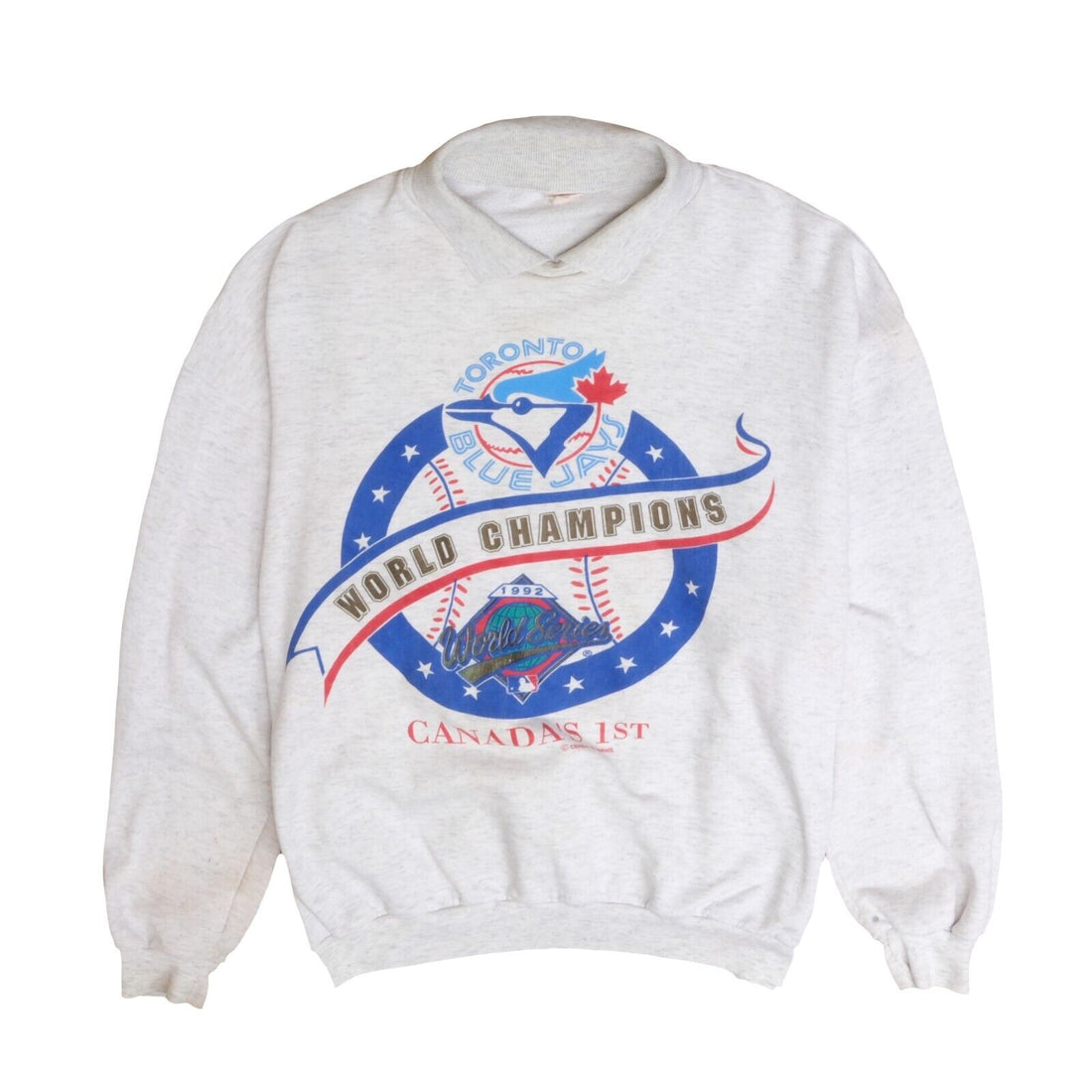 Vintage Toronto Blue Jays World Series Champions Sweatshirt Size