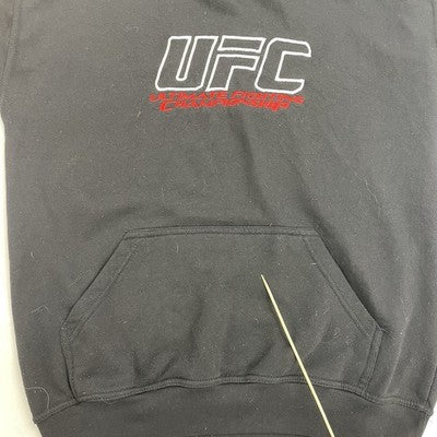 UFC Ultimate Fighting Championship Sweatshirt Hoodie Size Medium Black