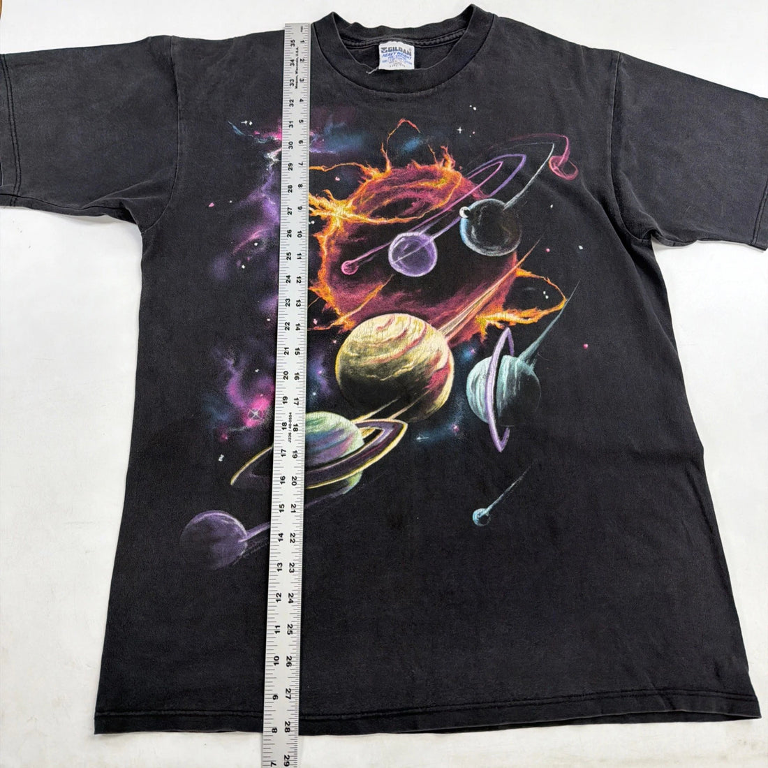 Vintage Space Constellation T-Shirt Size Large All Over Print